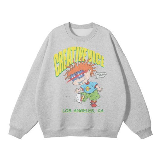 "Chuck" Fleece Pullover (Made to Order)